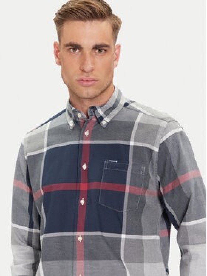 Barbour Koszula Dunoon MSH4980TN21 Szary Regular Fit
