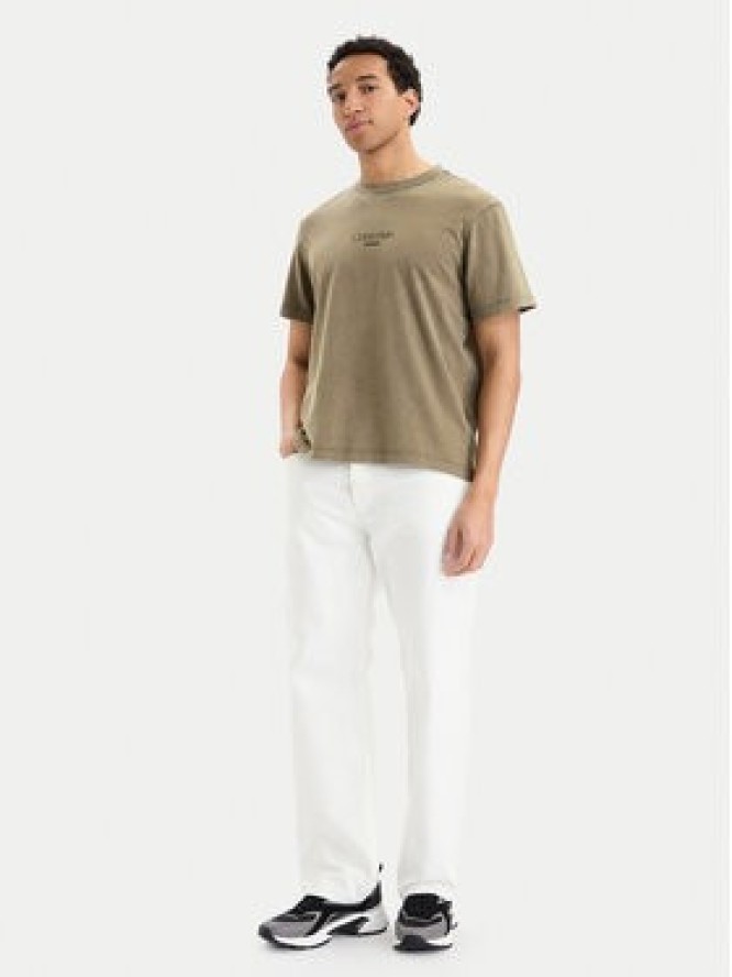 Calvin Klein Jeans T-Shirt LV04RB824G Zielony Regular Fit