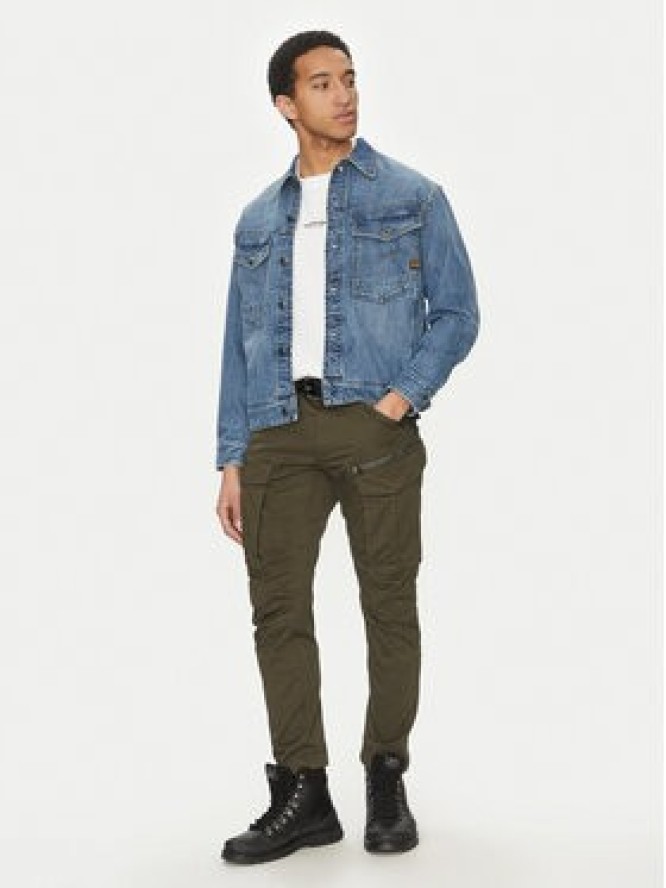 G-Star Raw Spodnie materiałowe Rovic D02190-5126 1260 Zielony Regular Fit