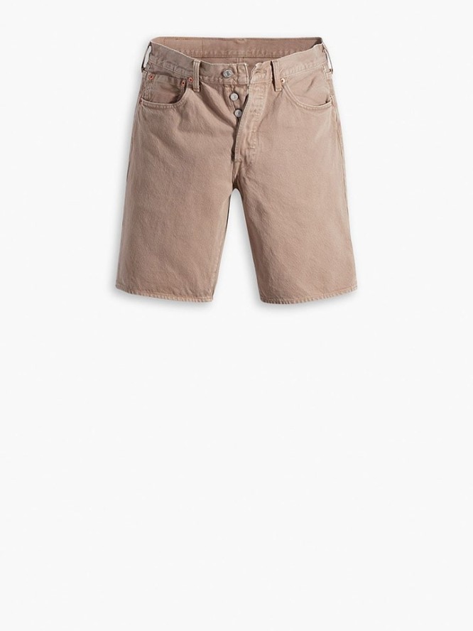 Levi´s Szorty dżinsowe "501" w kolorze szarobrązowym rozmiar: W28