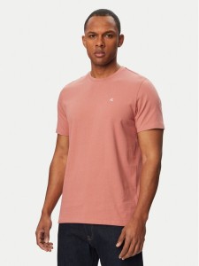 Calvin Klein Jeans T-Shirt LV14RD254G Pomarańczowy Regular Fit