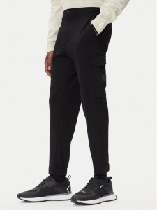 BOSS Spodnie materiałowe T_Urbanex Cargo 50547454 Czarny Regular Fit