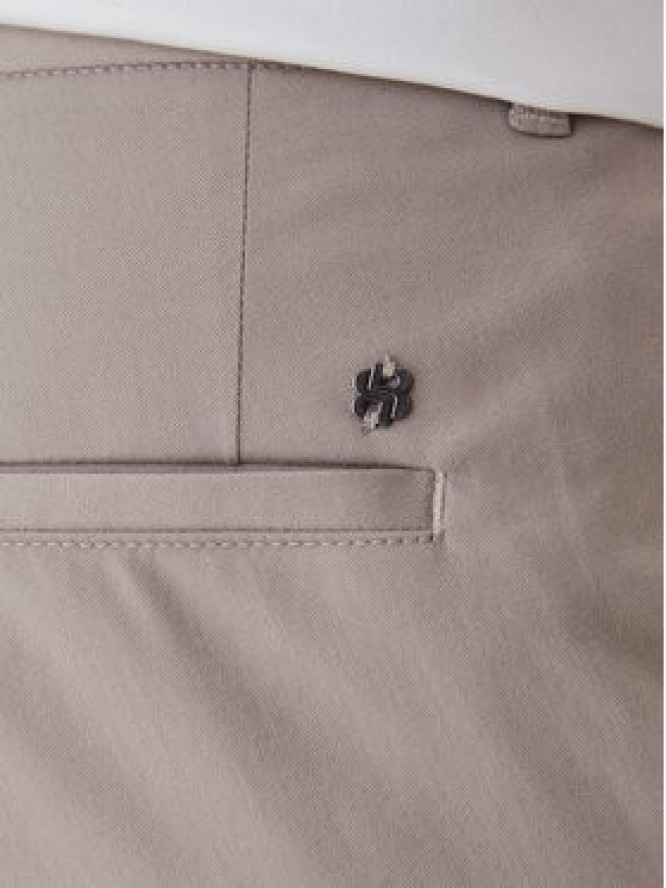 BOSS Spodnie materiałowe C-Genius 50555035 Beżowy Slim Fit