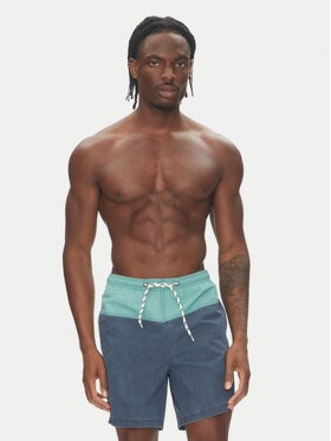 Blend Szorty kąpielowe 20718325 Granatowy Regular Fit