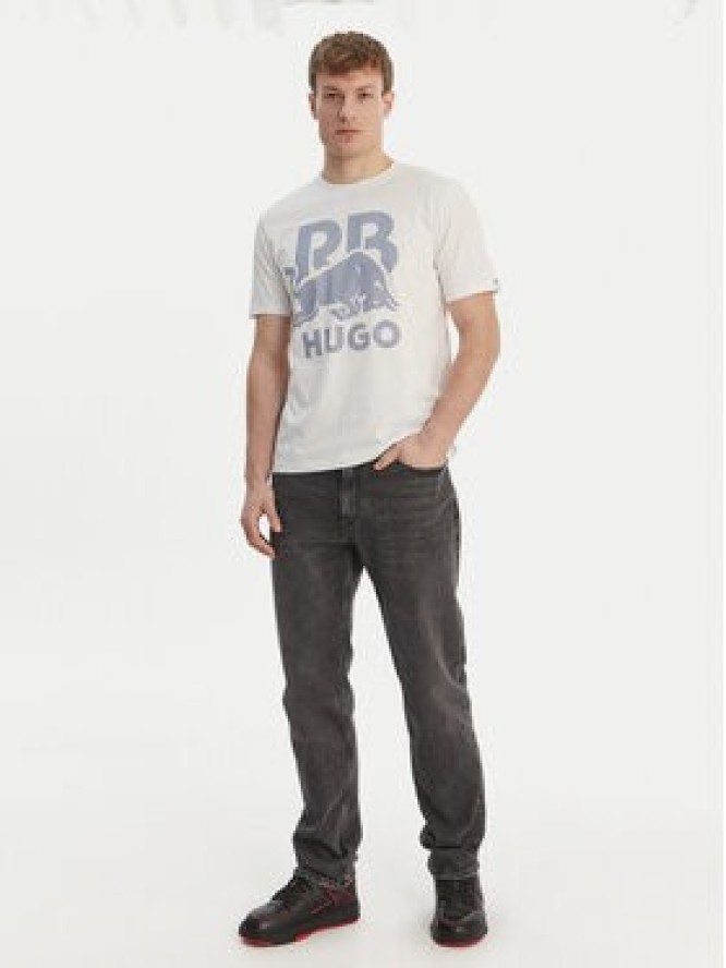 HUGO T-Shirt Dlix_RB 50559696 Biały Regular Fit