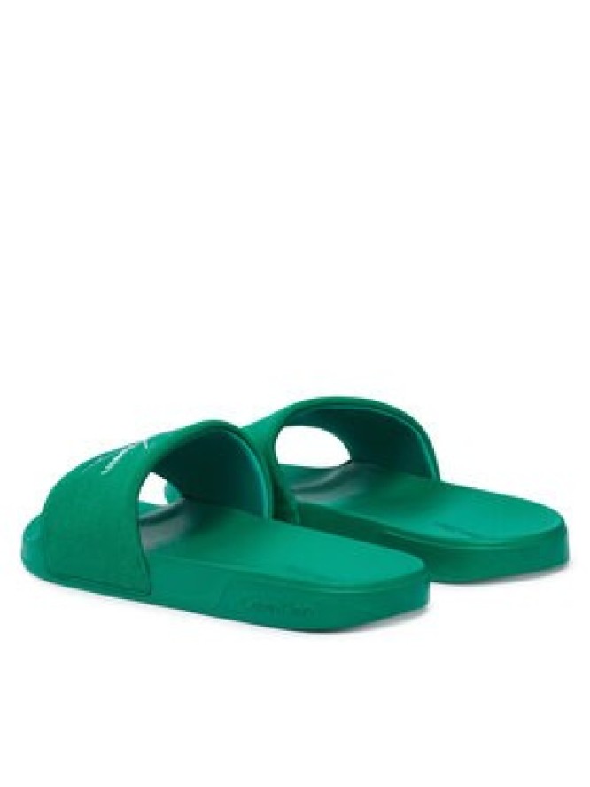 Calvin Klein Klapki Ess Slide Cv YM0YM01393 Zielony
