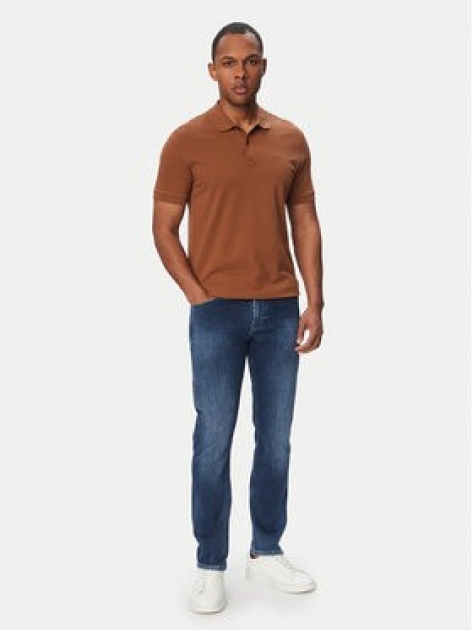 BOSS Jeansy Delaware 50557490 Granatowy Slim Fit
