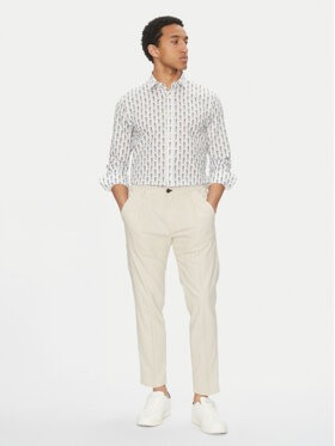 JOOP! Jeans Koszula 15 JJSH-138Hanson 30045983 Beżowy Modern Fit