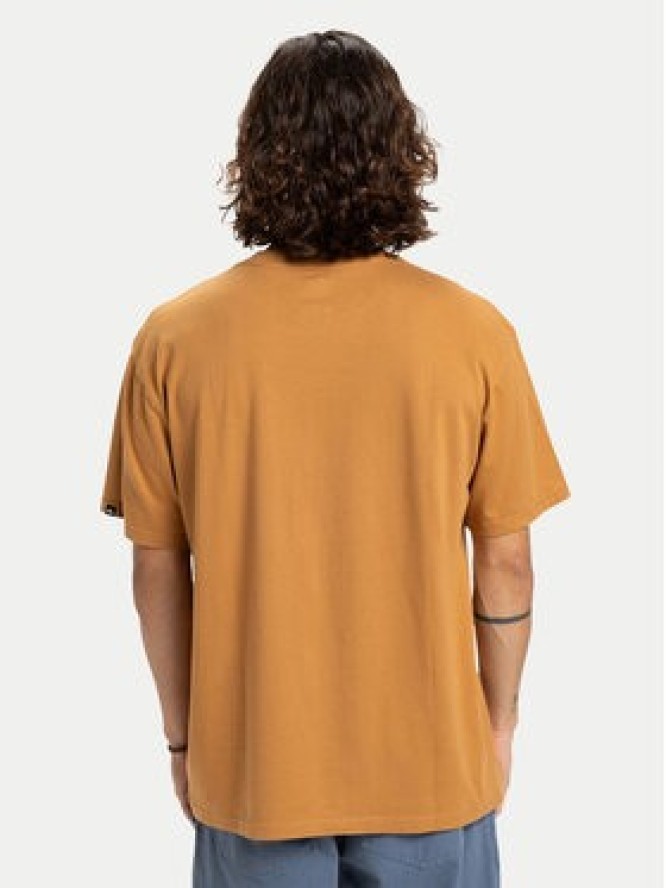 Quiksilver T-Shirt Salt Water EQYZT08204 Brązowy Regular Fit