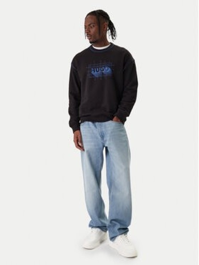 HUGO Bluza Nothalic 50553505 Czarny Regular Fit