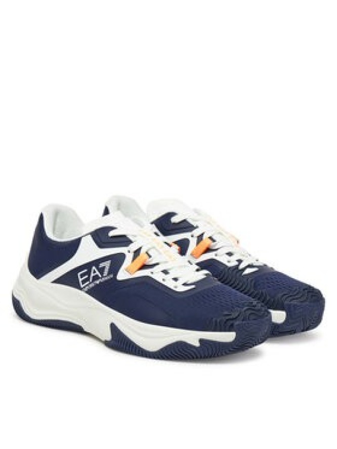 EA7 Emporio Armani Sneakersy X8X248 XK445 U458 Granatowy
