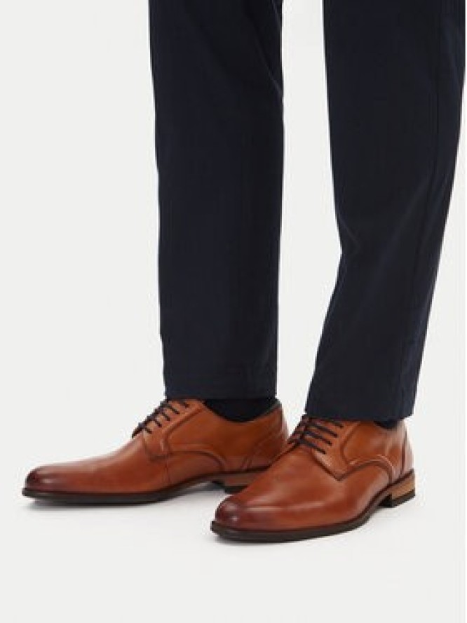 Clarks Półbuty Craftarlo Lace 26177697 Brązowy