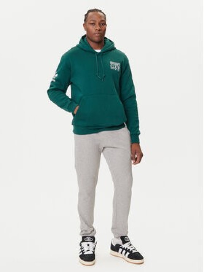 adidas Bluza Graphic JX3059 Zielony Regular Fit