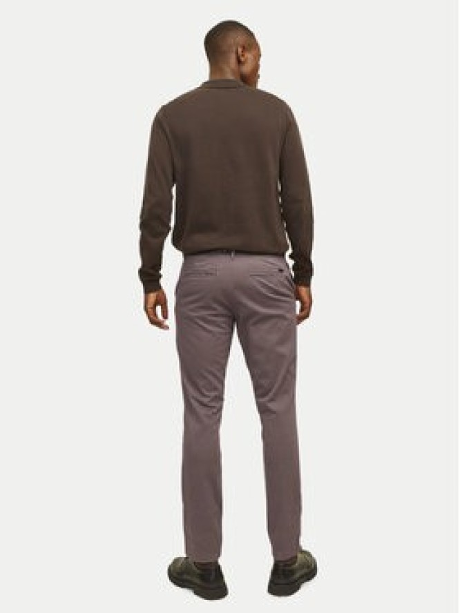 Jack & Jones Chinosy Marco 12150148 Brązowy Slim Fit