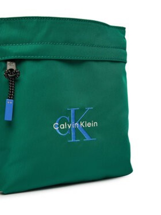 Calvin Klein Saszetka Bold Flatpack LV04D3178G Zielony