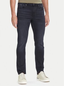 BOSS Jeansy P-Delaware 50546919 Czarny Slim Fit