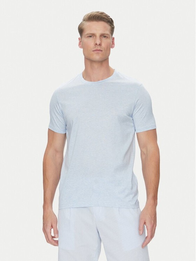 Paul&Shark T-Shirt 25411015 Błękitny Regular Fit