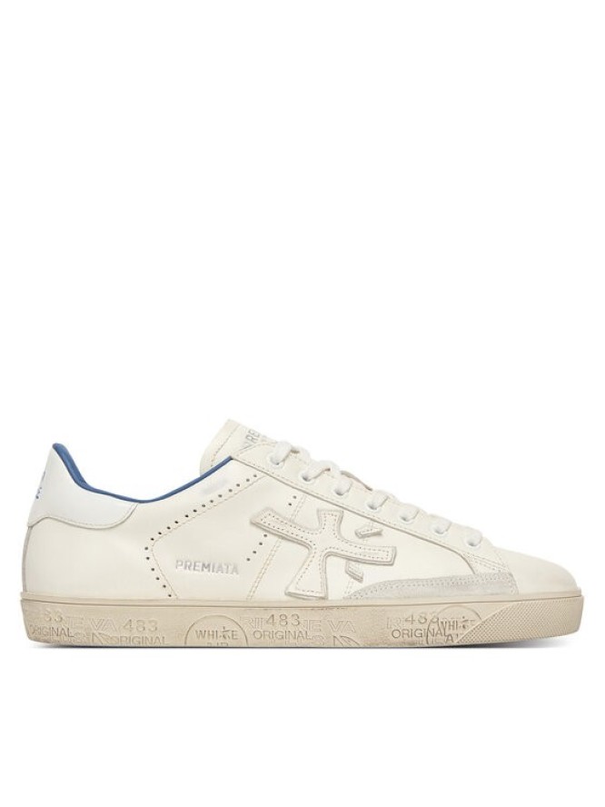 Premiata Sneakersy Steven Var 6652 Biały