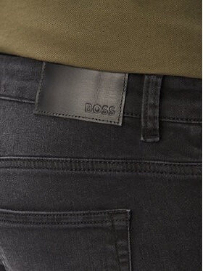 BOSS Jeansy Delaware BC-L-P 50471010 Czarny Slim Fit