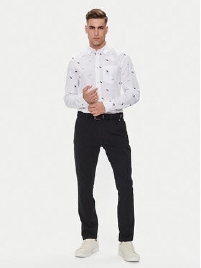 Tommy Jeans Koszula Critter DM0DM19521 Biały Regular Fit