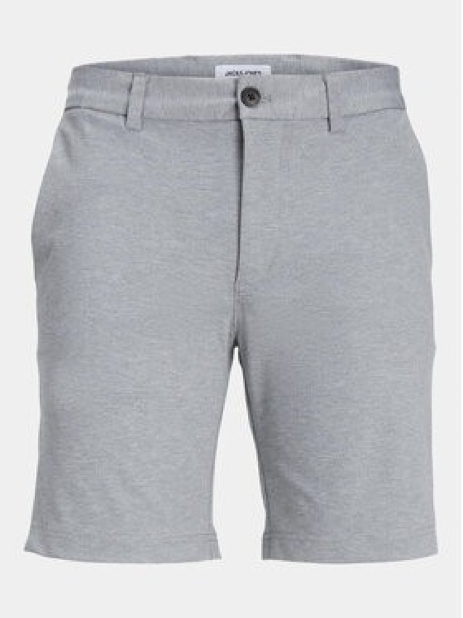 Jack & Jones Szorty materiałowe Jpstmarco 12249321 Szary Slim Fit