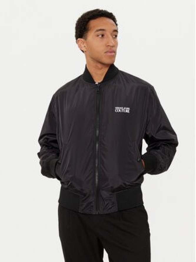 Versace Jeans Couture Kurtka przejściowa 78GASD07 CQD92 Czarny Regular Fit