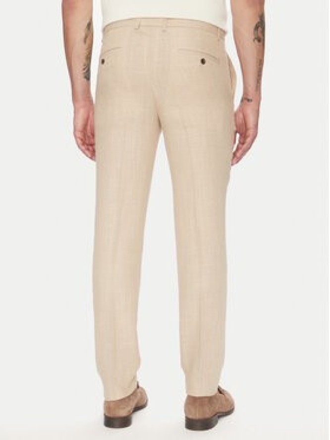 Lindbergh Garnitur 30-606060 Beżowy Slim Fit