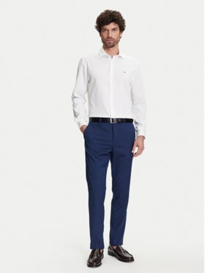 Tommy Hilfiger Koszula MW0MW39573 Biały Slim Fit