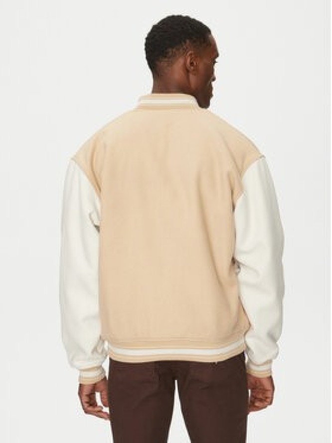 Guess Jeans Kurtka bomber M5RL32 WHAC2 Beżowy Regular Fit