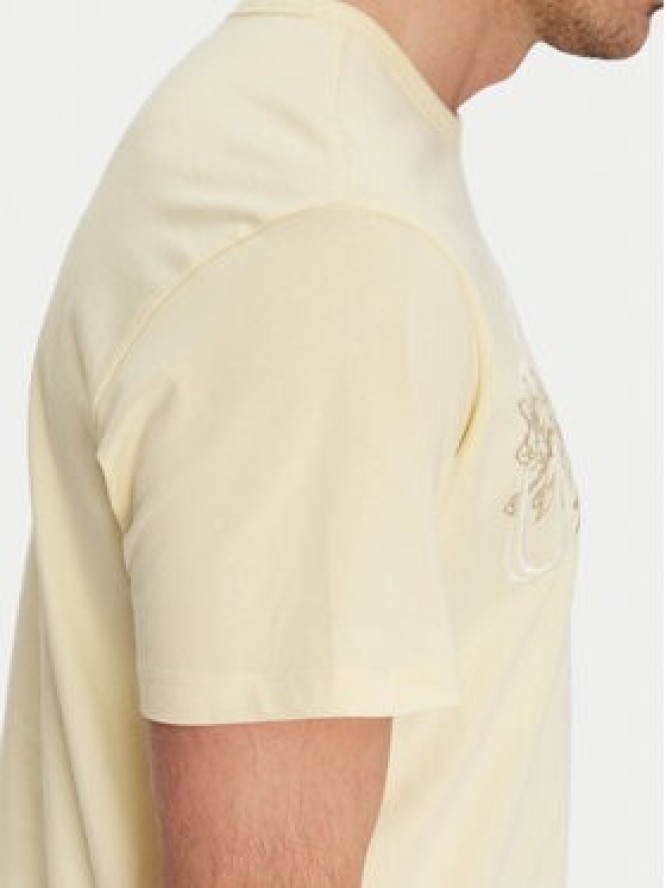 Guess T-Shirt M5GI17 K8FQ4 Beżowy Regular Fit