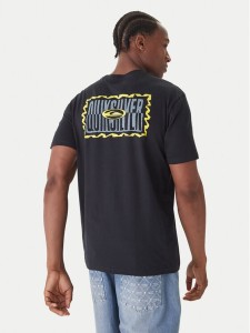 Quiksilver T-Shirt Gotam EQYZT08177 Czarny Regular Fit