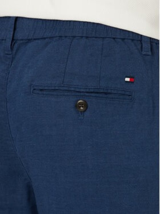 Tommy Hilfiger Chinosy Denton MW0MW42337 Niebieski Straight Fit