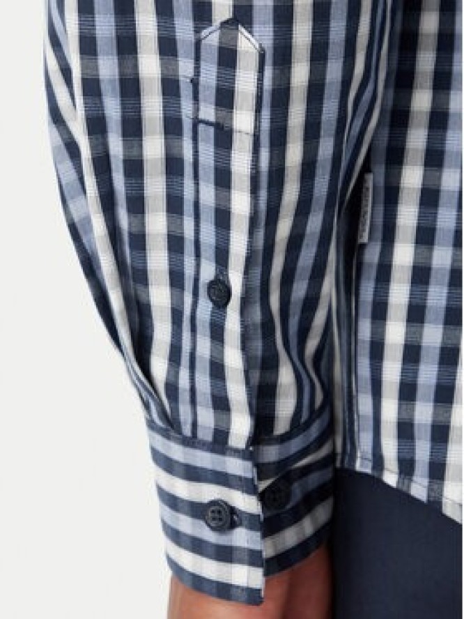 Beverly Hills Polo Club Koszula P-SS26M-BRASS Granatowy Regular Fit