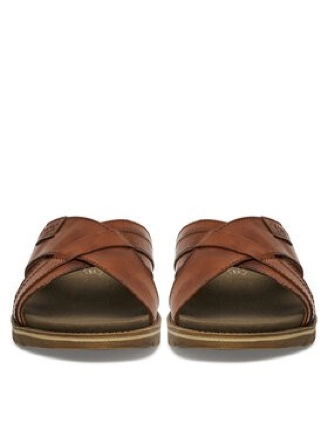 Rieker Klapki 24393-24 Brązowy