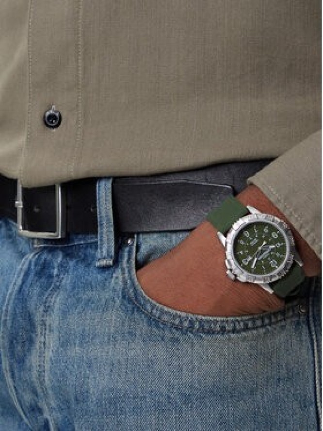 Timex Zegarek Expedition Ridge TW4B32100 Srebrny