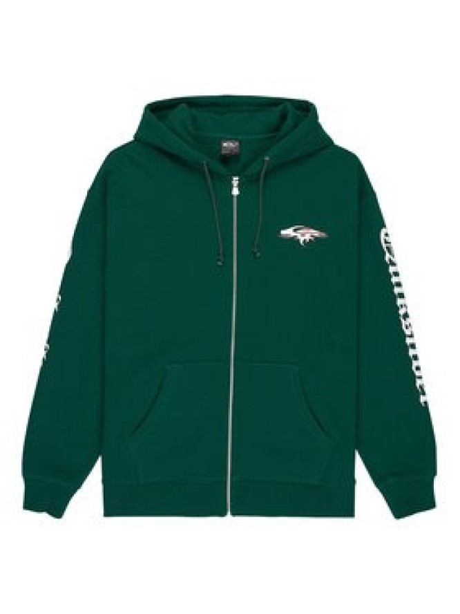 Quiksilver Bluza Old English EQYFT05156 Czerwony Oversize