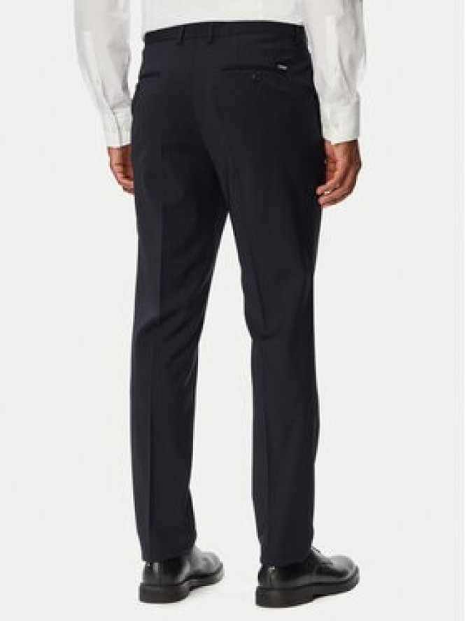 BOSS Spodnie garniturowe H-George-263 50567486 Granatowy Slim Fit