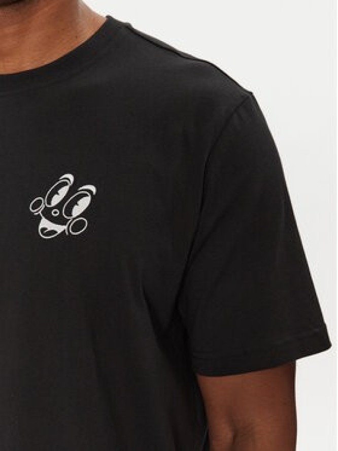 adidas T-Shirt JN7032 Czarny Loose Fit