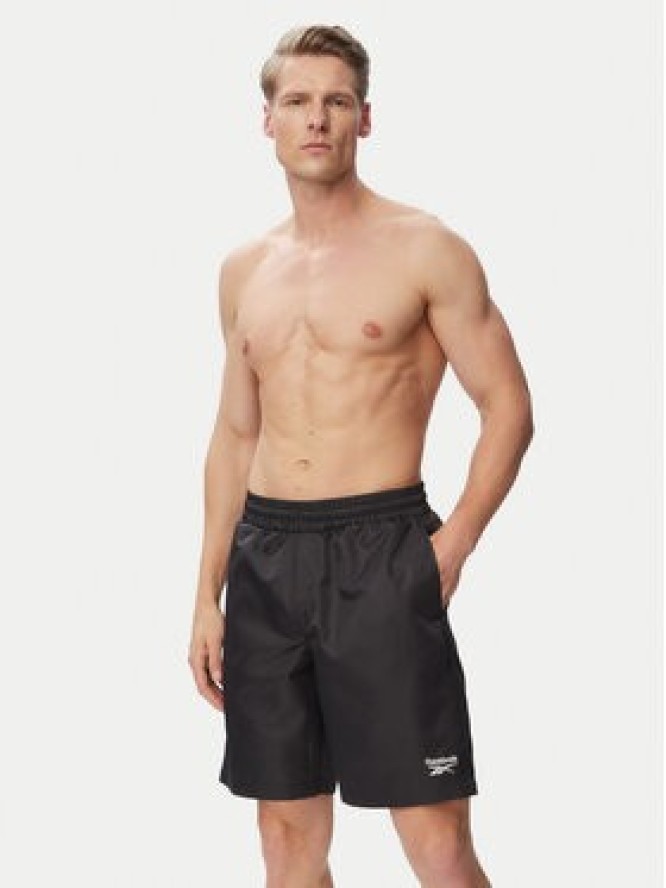 Reebok Szorty kąpielowe Brennan RK25563CCM Czarny Regular Fit
