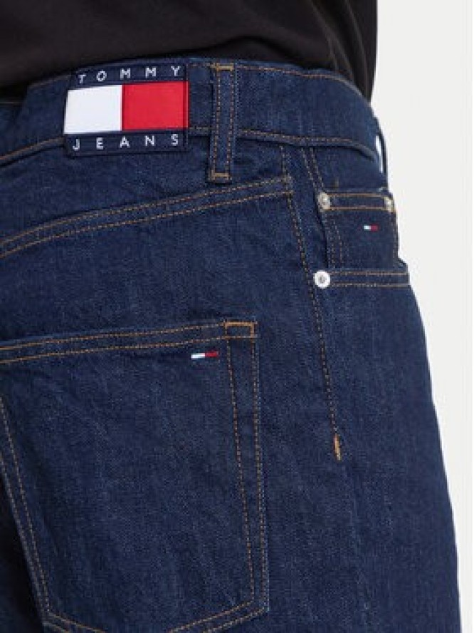 Tommy Jeans Szorty jeansowe Jaimie DM0DM22974 Granatowy Regular Fit