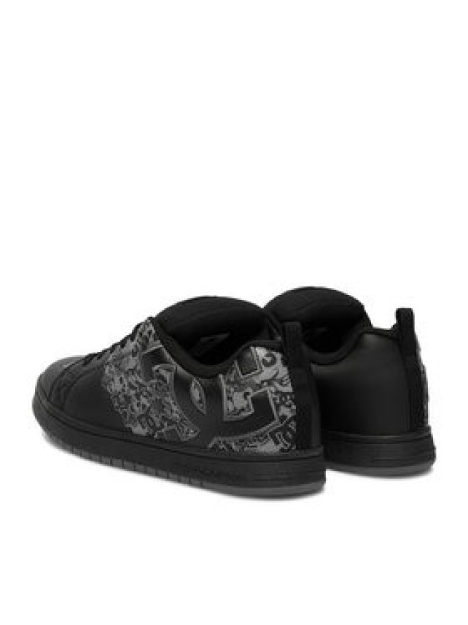 DC Shoes Sneakersy CEOWB-MP40-160W Czarny