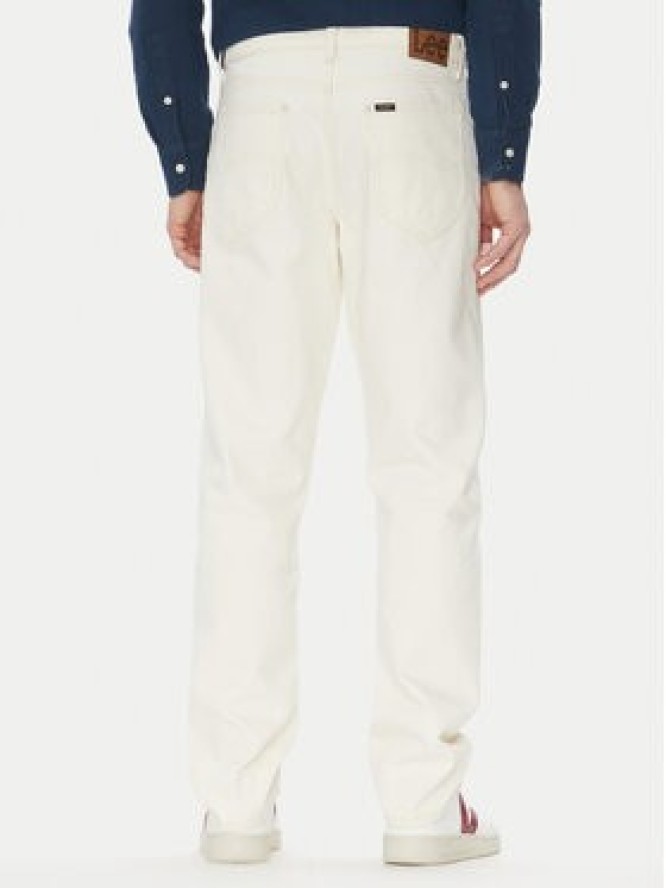 Lee Jeansy Oscar 112364188 Biały Tapered Fit