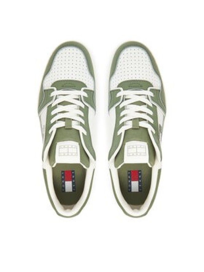 Tommy Jeans Sneakersy Tjm Retro Basket EM0EM01610 Biały