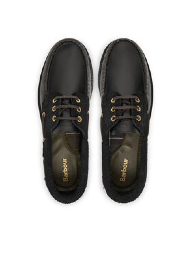 Barbour Mokasyny Deck Boat MFO0795BK51 Czarny