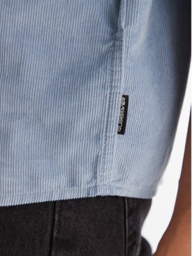 Quiksilver Koszula Smoke Trail EQYWT04652 Niebieski Regular Fit
