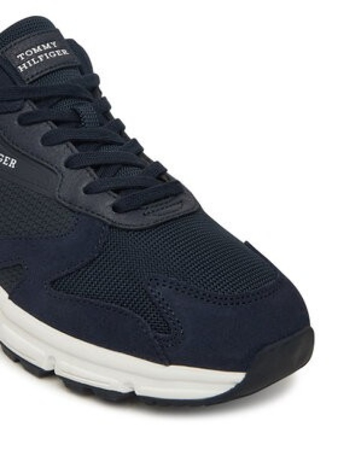 Tommy Hilfiger Sneakersy Outdoor Runner Mix FM0FM05574 Granatowy