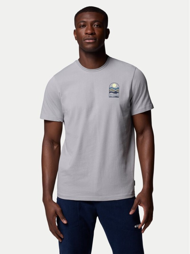 Columbia T-Shirt Explorers Canyon™ 2036451 Zielony Regular Fit