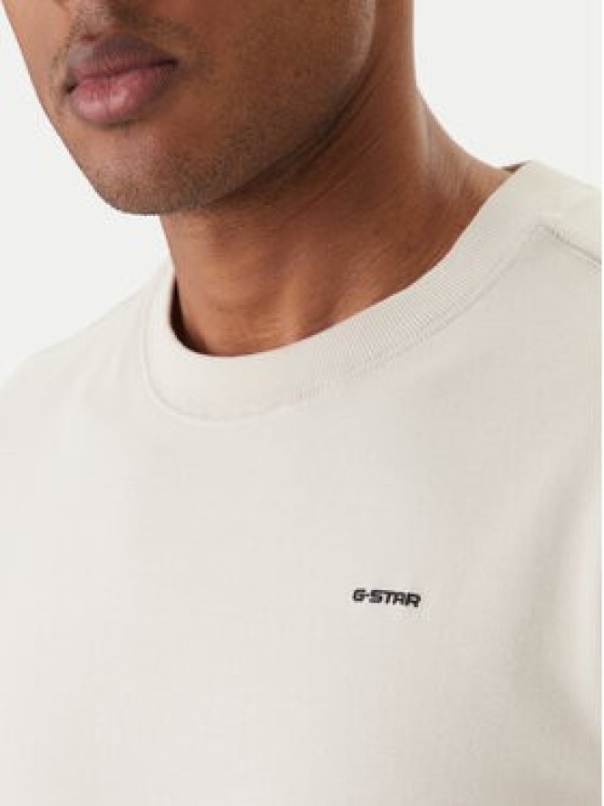 G-Star Raw T-Shirt Rib D28699-C812 Biały Relaxed Fit