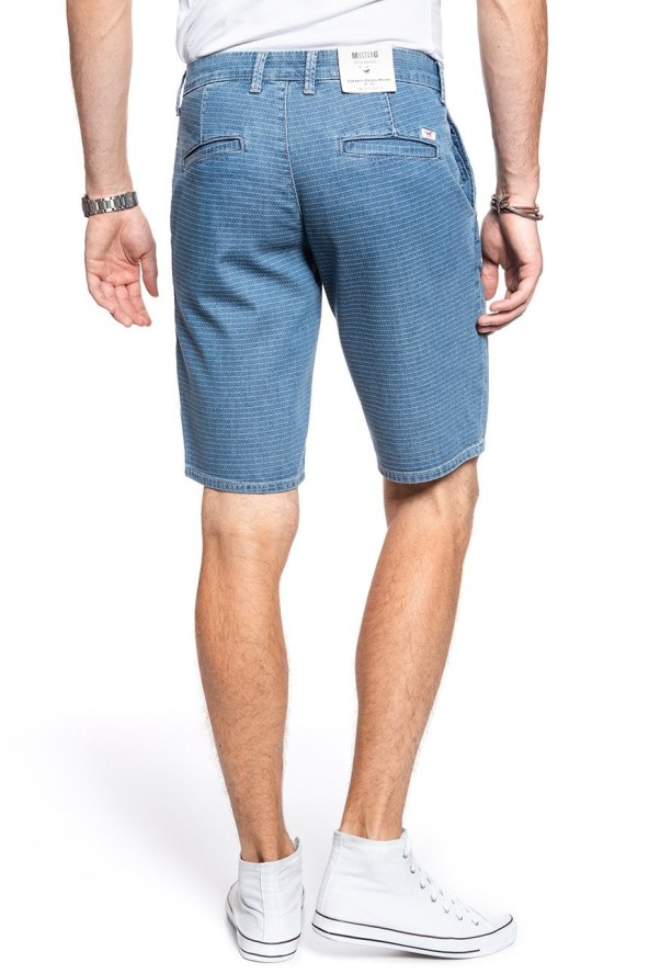 SPODENKI MUSTANG Classic Chino Short Denim Blue 1007751 5000 310