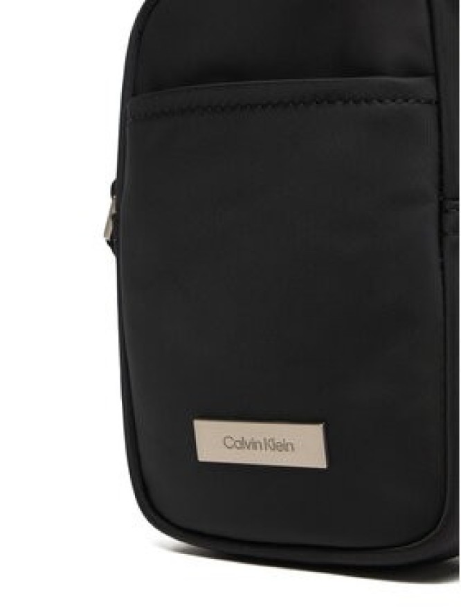 Calvin Klein Saszetka Sleek Slim Reporter LV04D3233G Czarny